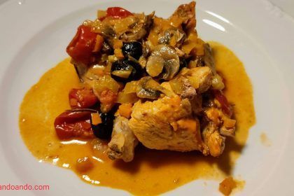 Pollo alla cacciatora cucinandoando.com