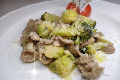 Orecchiette con Broccli chef a domicilio en costa del sol cucinandoando.com
