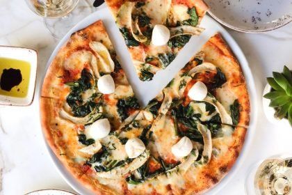 Pizza hecha en casa